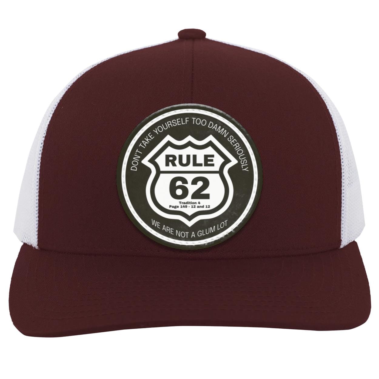 Recovery Trucker Snapback Hat | Inspiring Sobriety | Rule 62