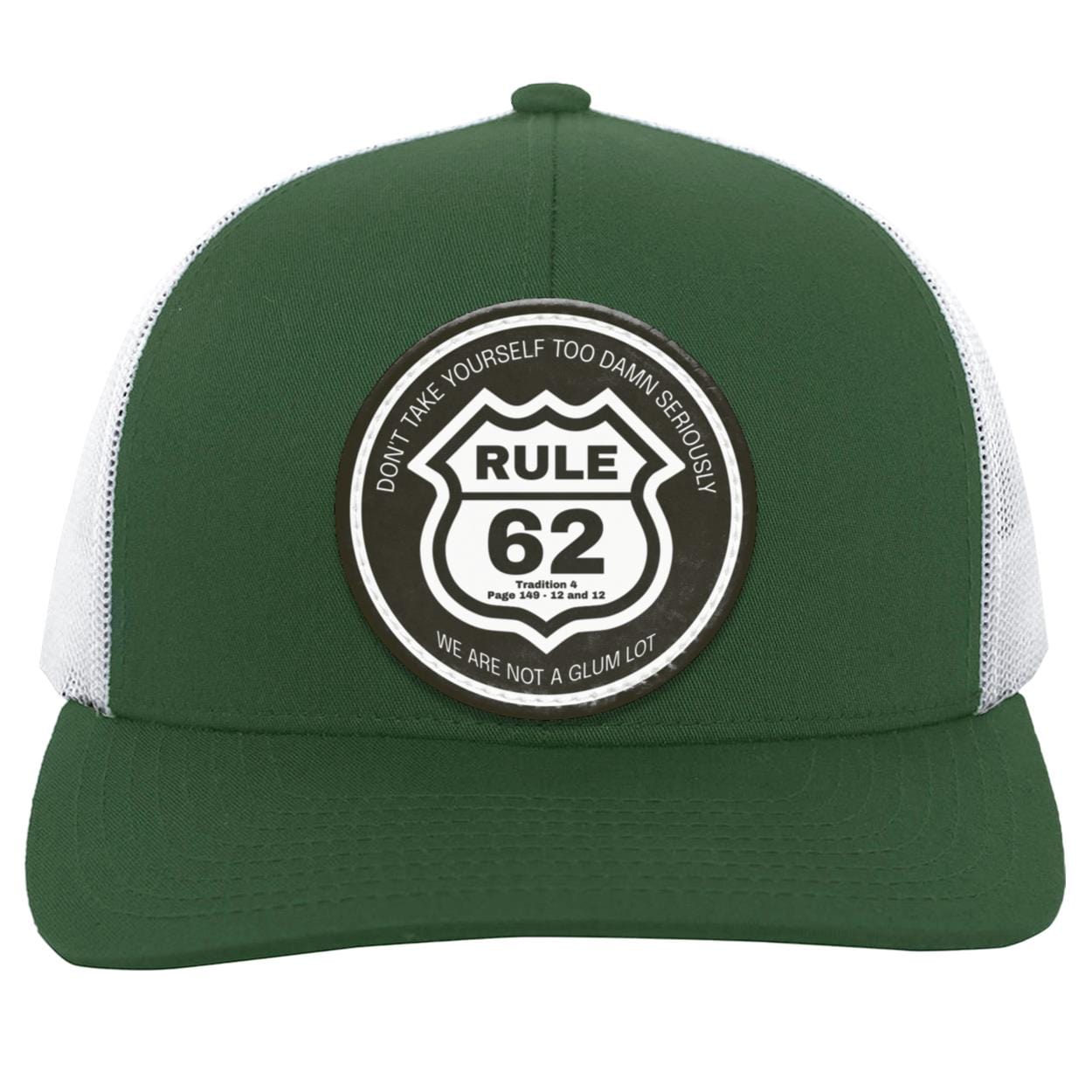 Recovery Trucker Snapback Hat | Inspiring Sobriety | Rule 62