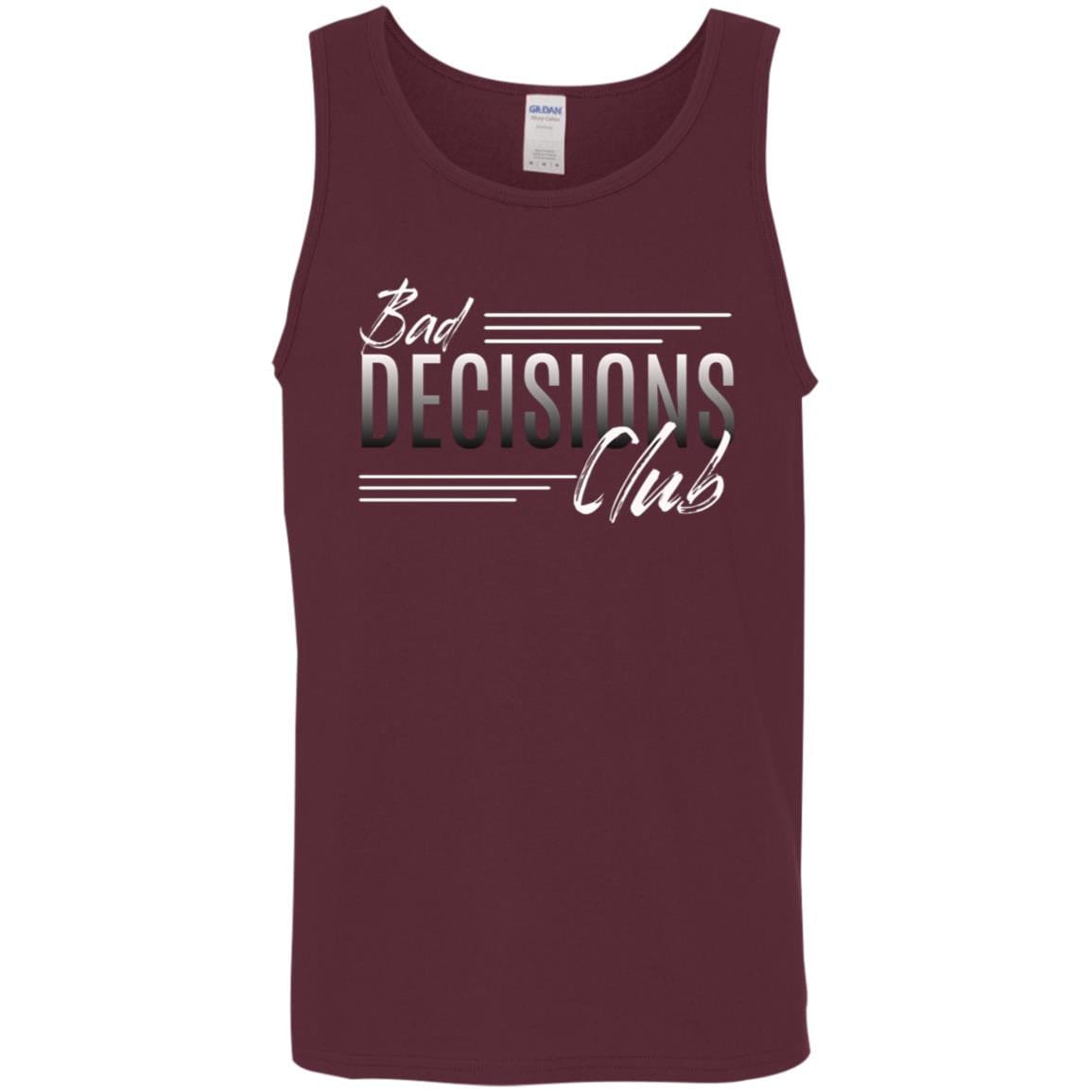 Recovery Unisex Tank | Inspiring Sobriety | Bad Decisions Club