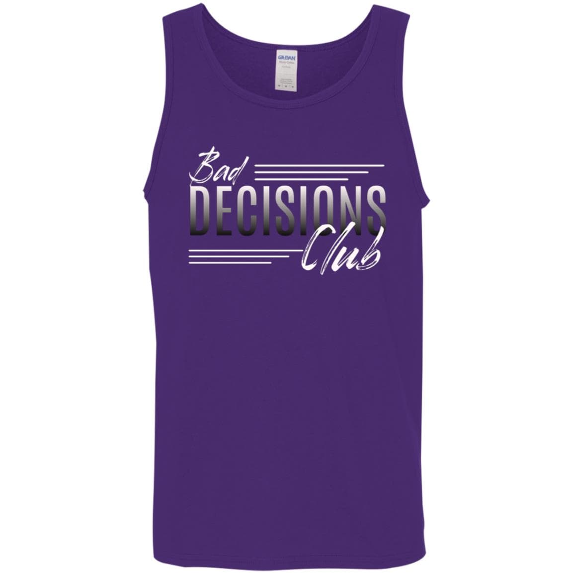 Recovery Unisex Tank | Inspiring Sobriety | Bad Decisions Club