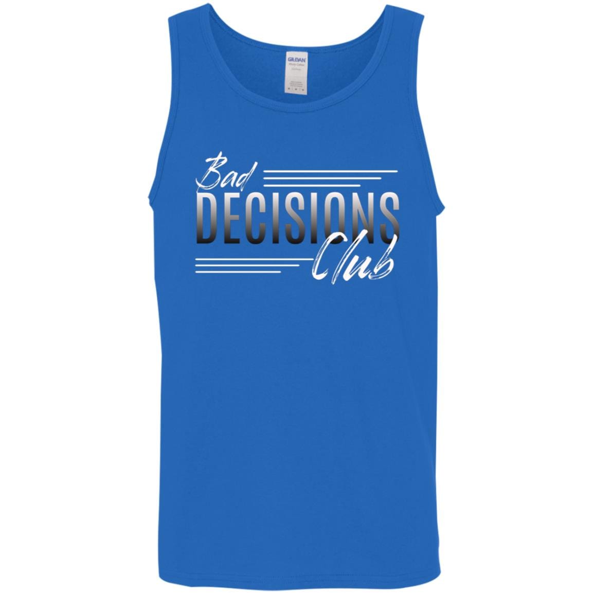 Recovery Unisex Tank | Inspiring Sobriety | Bad Decisions Club