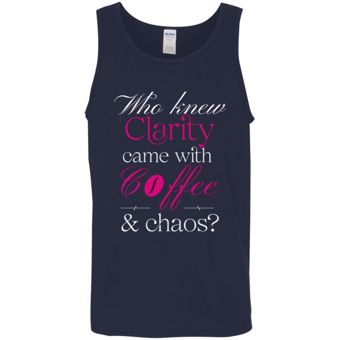 Recovery Unisex Tank | Inspiring Sobriety | Clarity, Coffee & Chaos