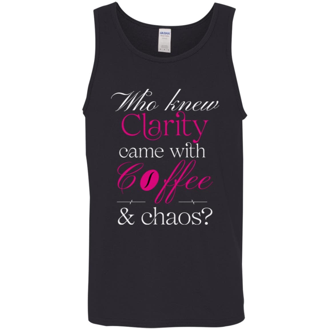 Recovery Unisex Tank | Inspiring Sobriety | Clarity, Coffee & Chaos