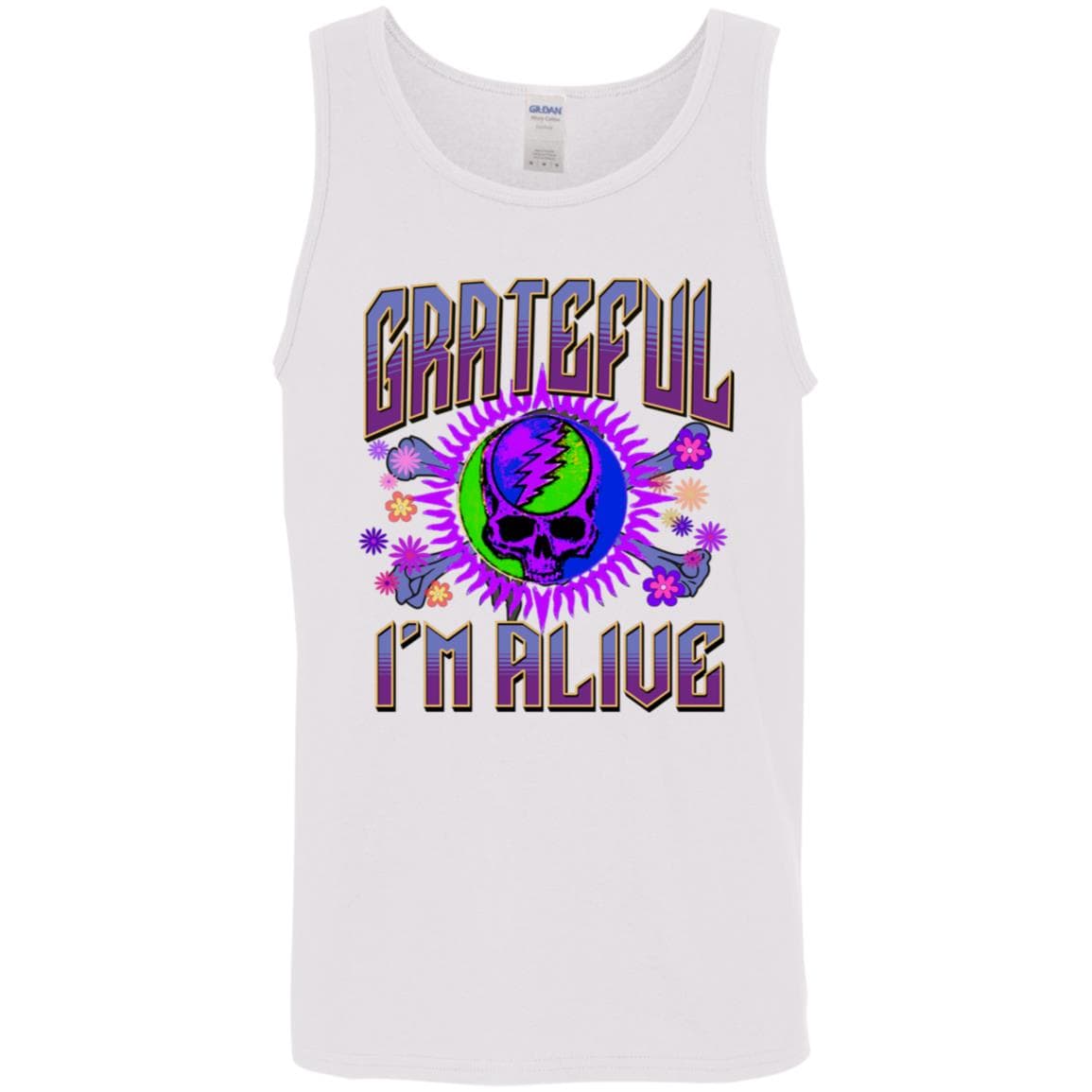 Recovery Unisex Tank | Inspiring Sobriety | Grateful I'm Alive