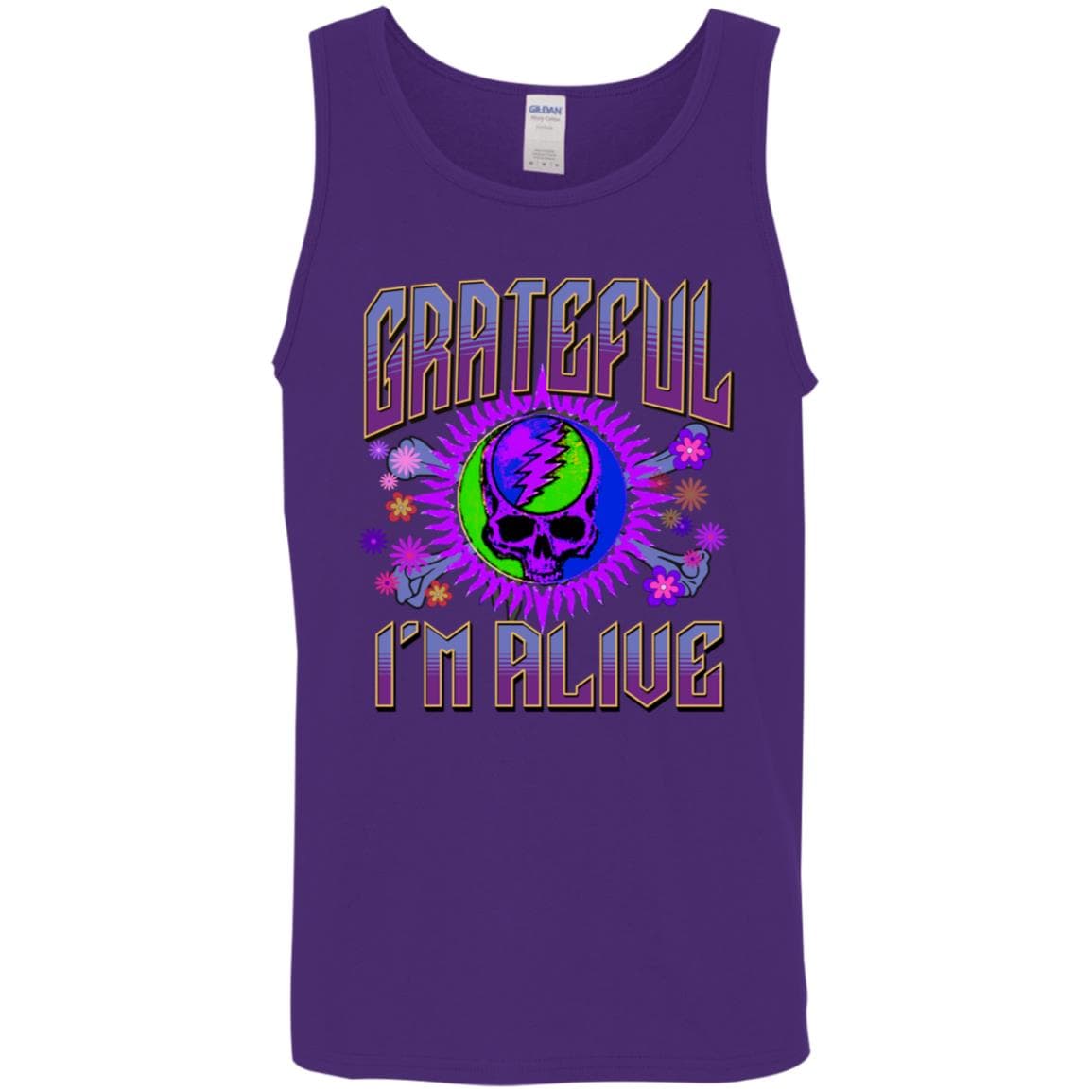 Recovery Unisex Tank | Inspiring Sobriety | Grateful I'm Alive
