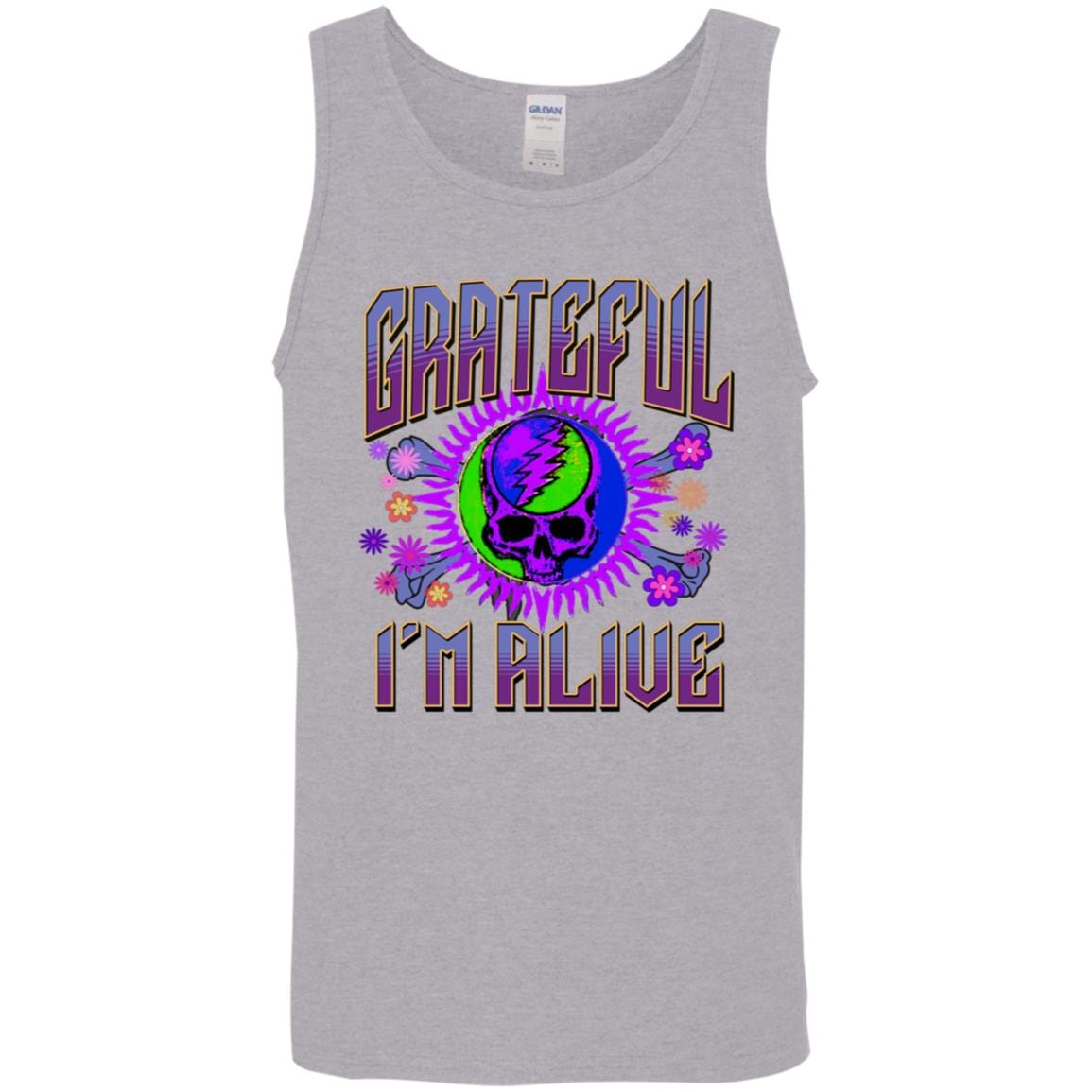 Recovery Unisex Tank | Inspiring Sobriety | Grateful I'm Alive
