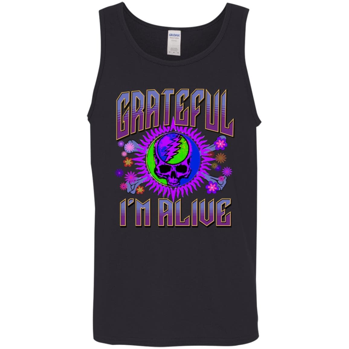 Recovery Unisex Tank | Inspiring Sobriety | Grateful I'm Alive