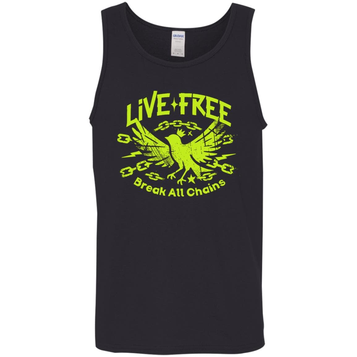 Recovery Unisex Tank | Inspiring Sobriety | Live Free, Break All Chains
