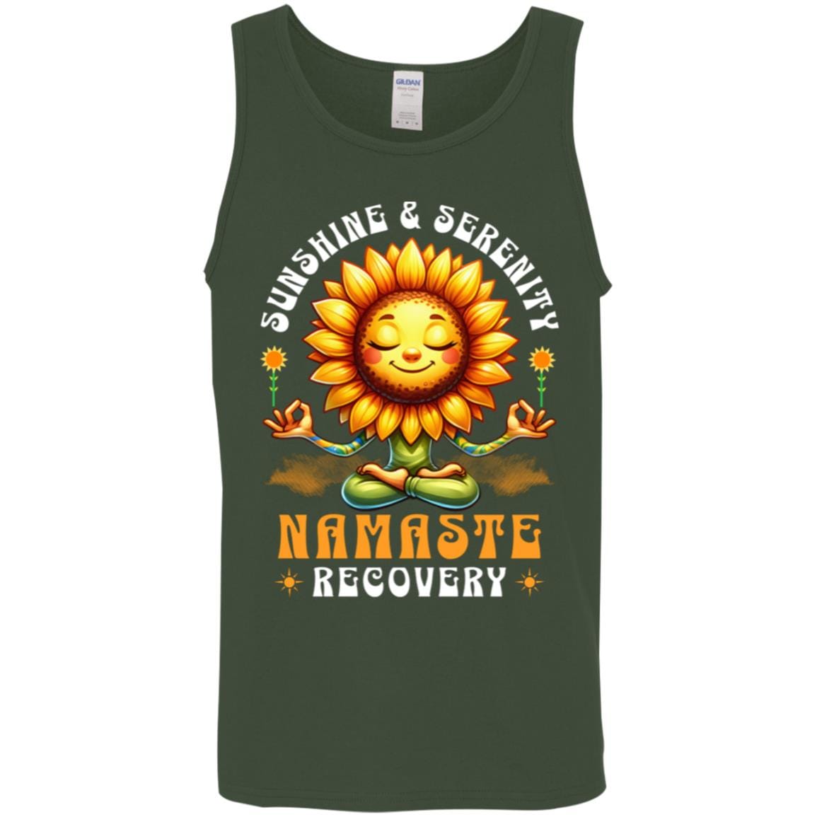 Recovery Unisex Tank | Inspiring Sobriety | Namaste Recovery