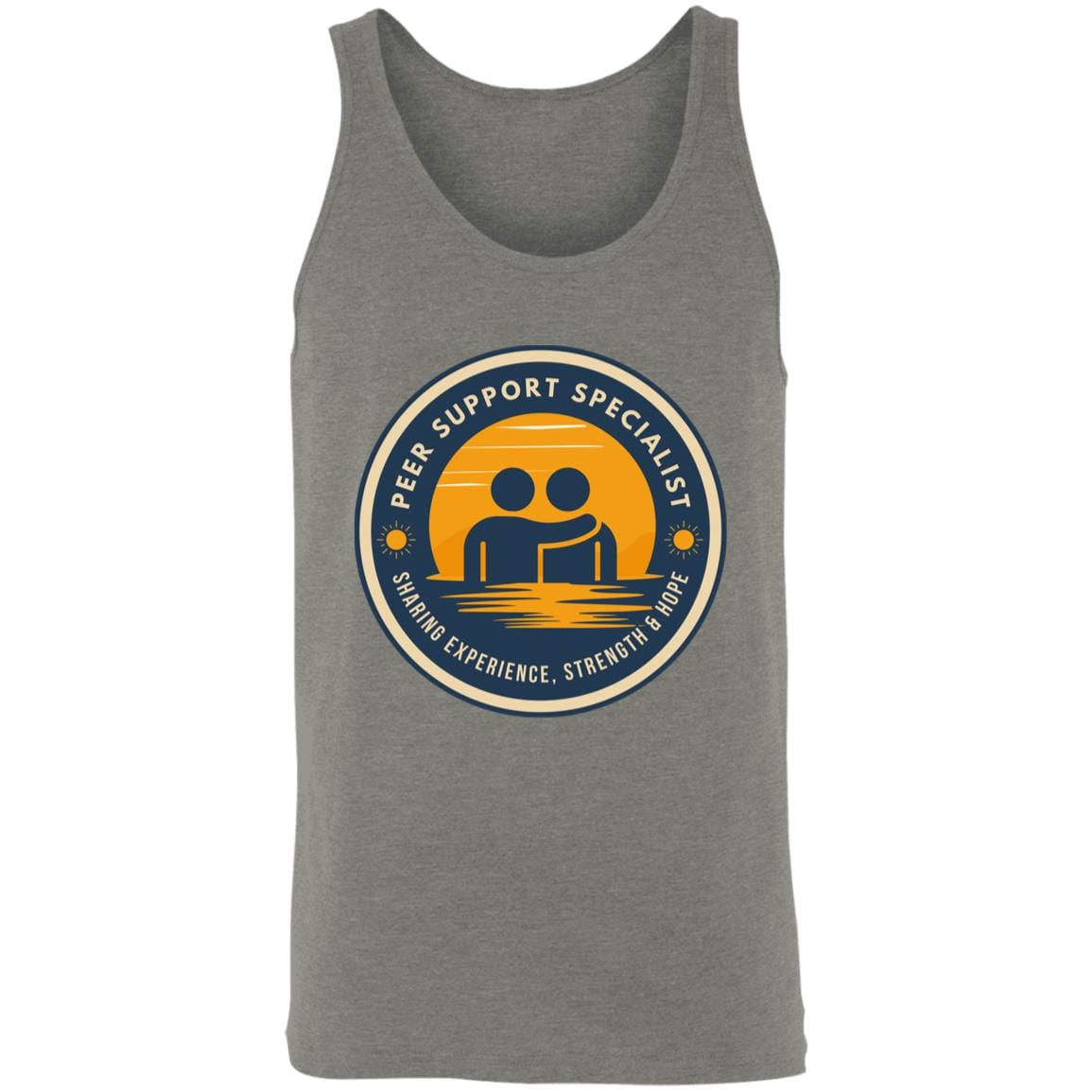 Recovery Unisex Tank | Inspiring Sobriety | Peer Support Specialist