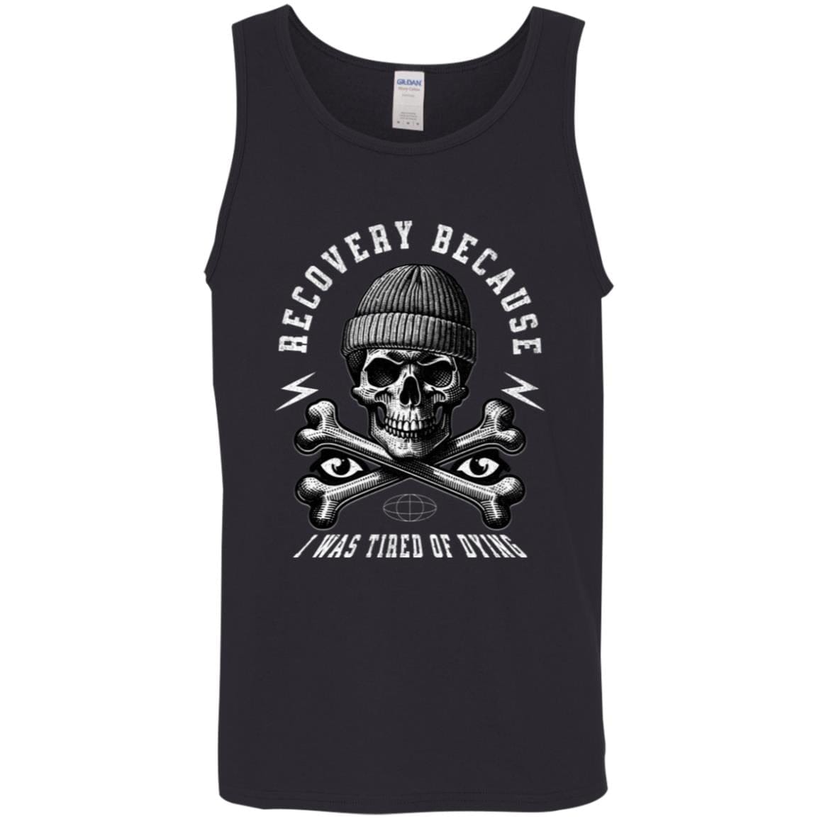 Recovery Unisex Tank | Inspiring Sobriety | Recovery Because I Was Tired of Dying