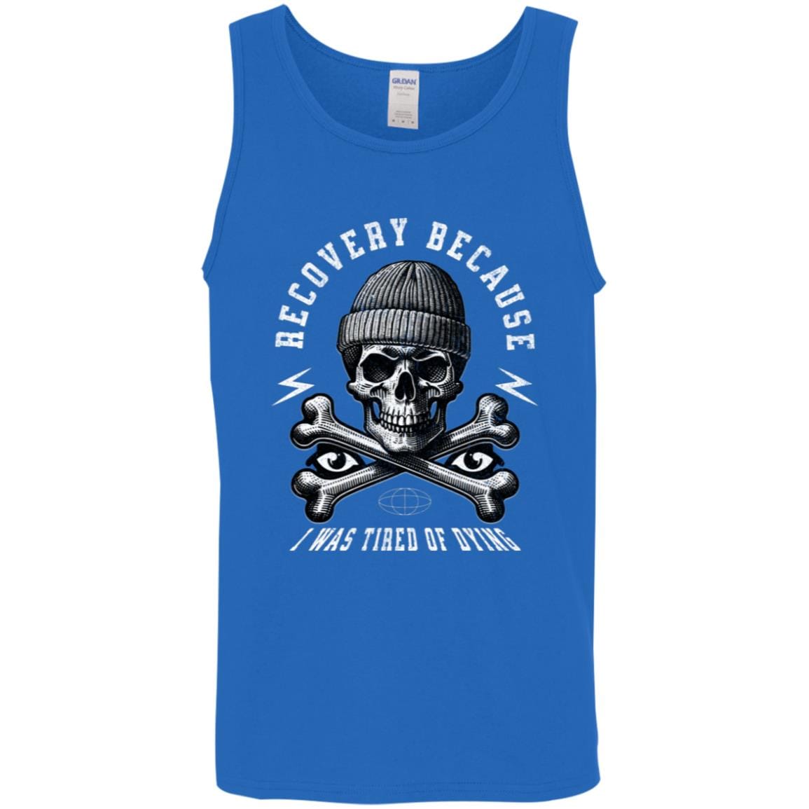 Recovery Unisex Tank | Inspiring Sobriety | Recovery Because I Was Tired of Dying