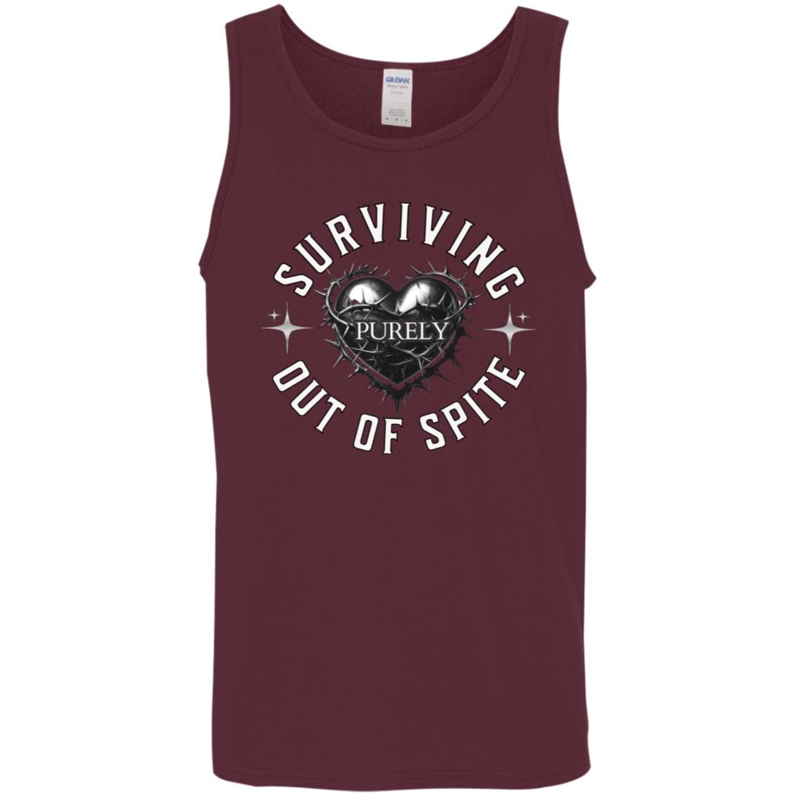 Recovery Unisex Tank | Inspiring Sobriety | Surviving Purely Out of Spite
