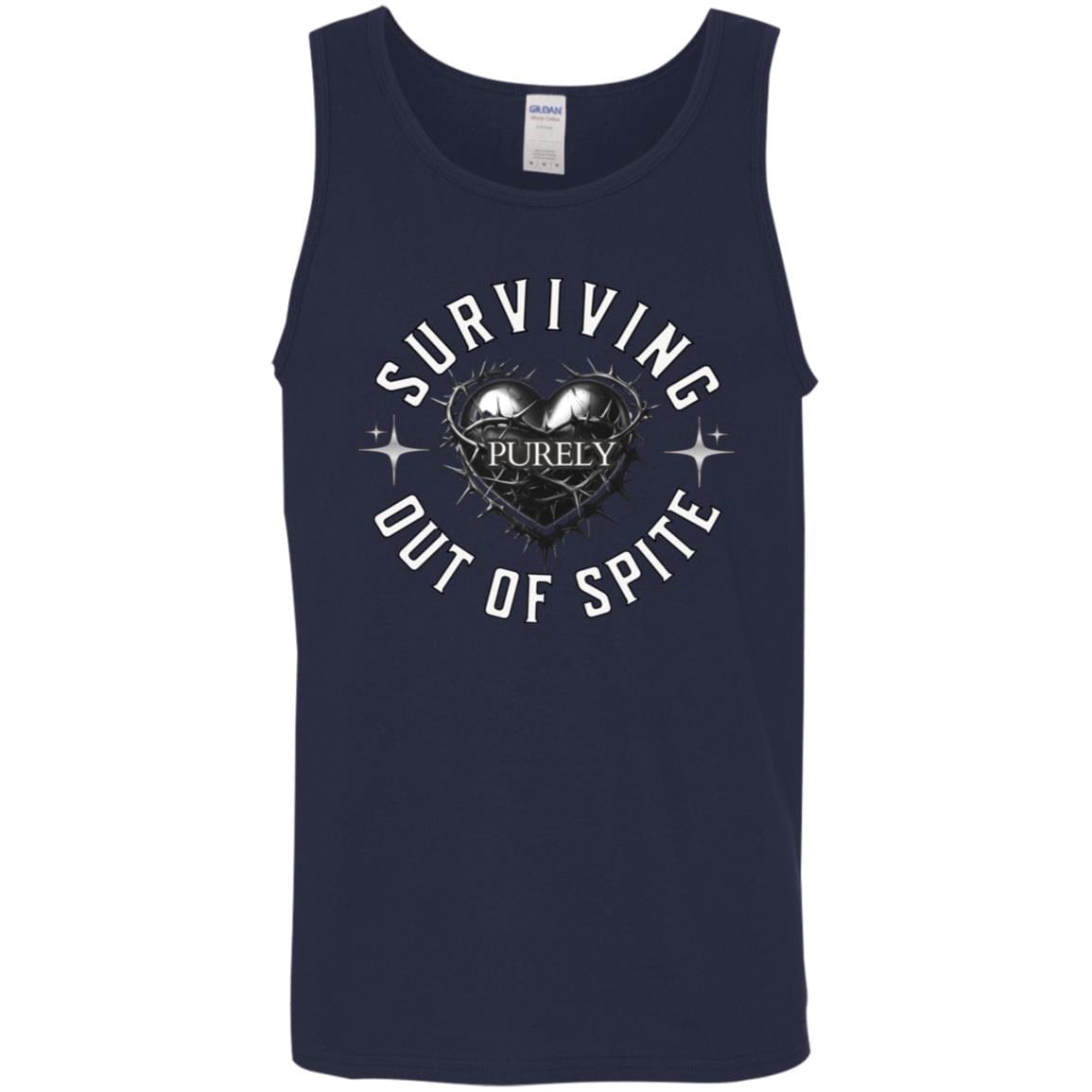 Recovery Unisex Tank | Inspiring Sobriety | Surviving Purely Out of Spite