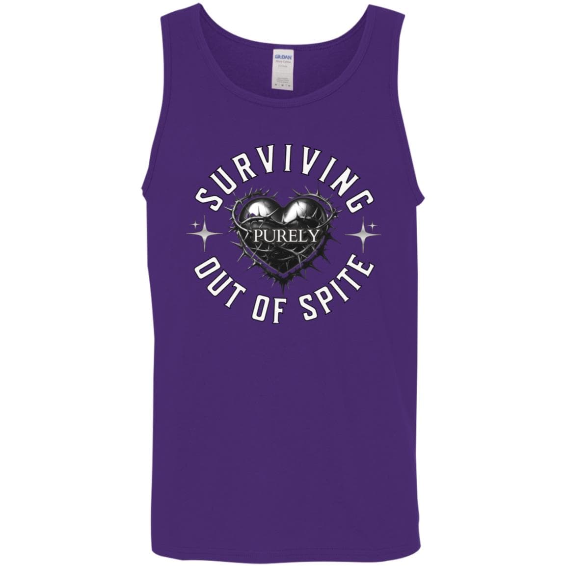 Recovery Unisex Tank | Inspiring Sobriety | Surviving Purely Out of Spite