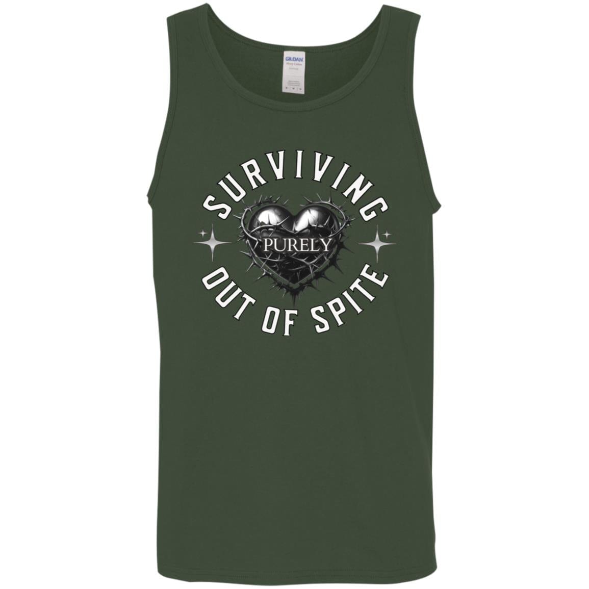 Recovery Unisex Tank | Inspiring Sobriety | Surviving Purely Out of Spite