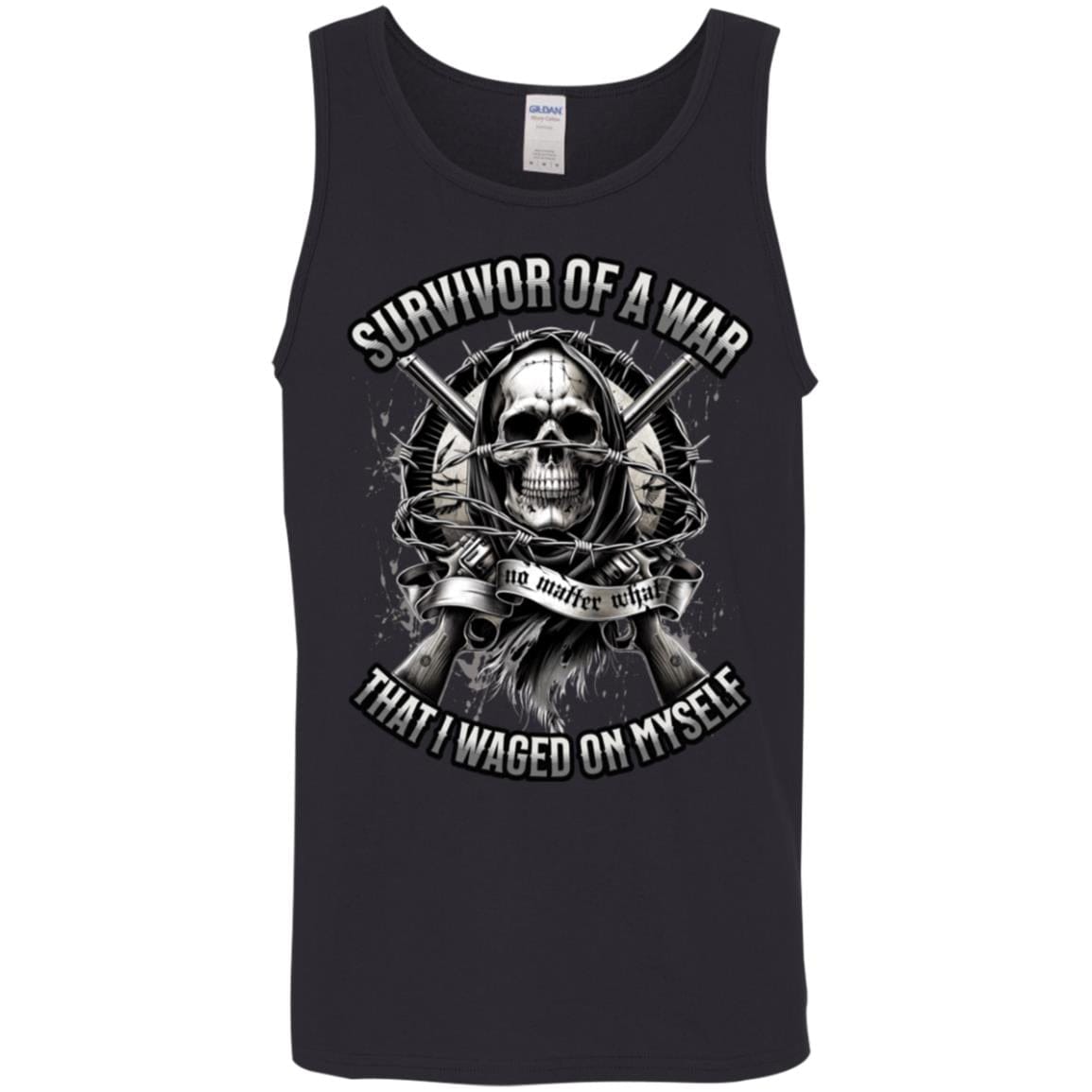 Recovery Unisex Tank | Inspiring Sobriety | Survivor of a War I Waged On Myself