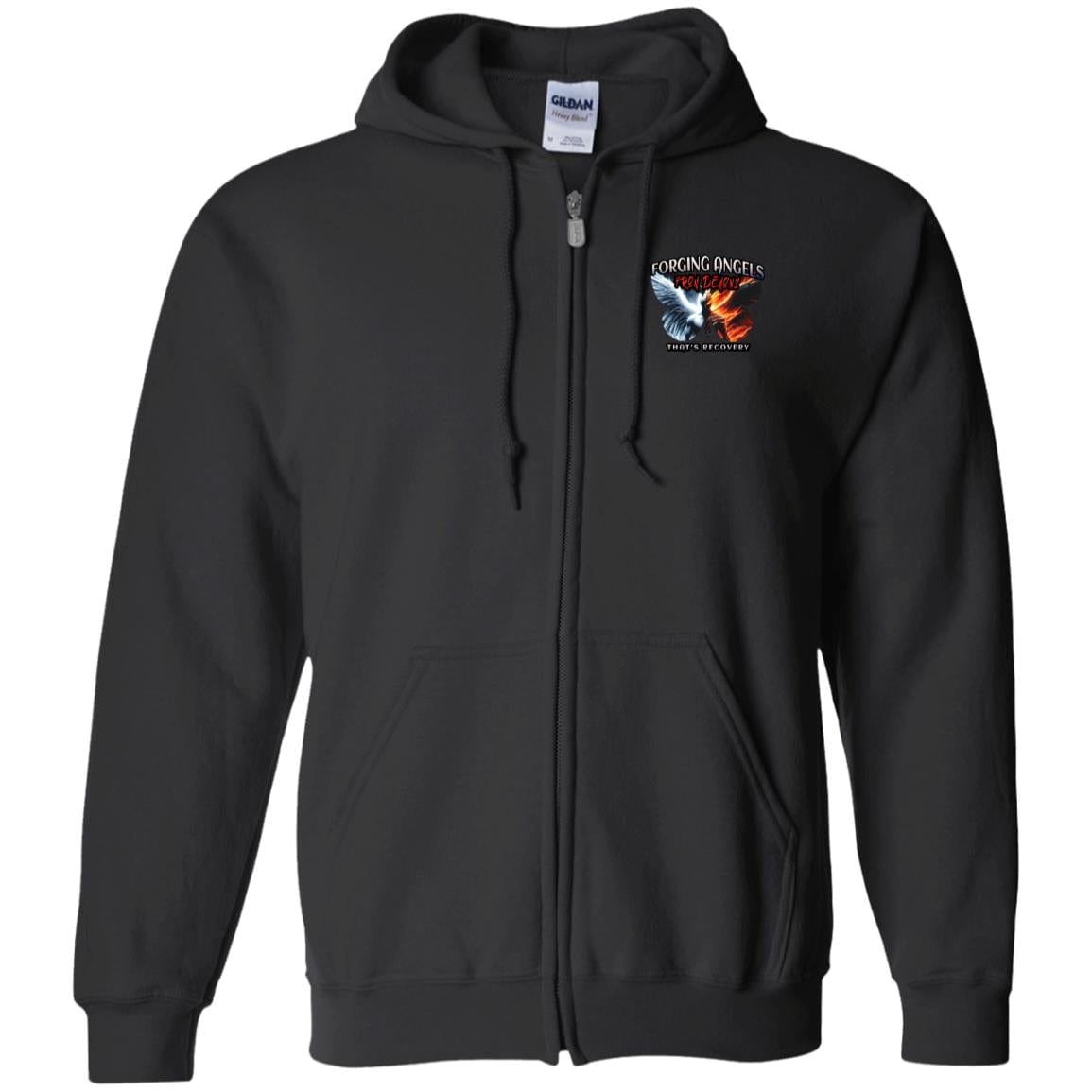 Recovery Zip Hoodie | Inspiring Sobriety | Angels From Demons