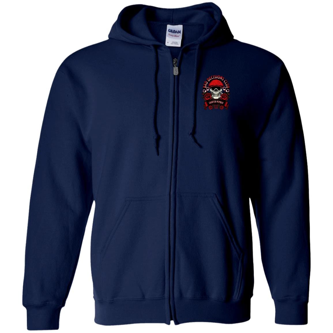 Recovery Zip Hoodie | Inspiring Sobriety | Bad Decisions Club