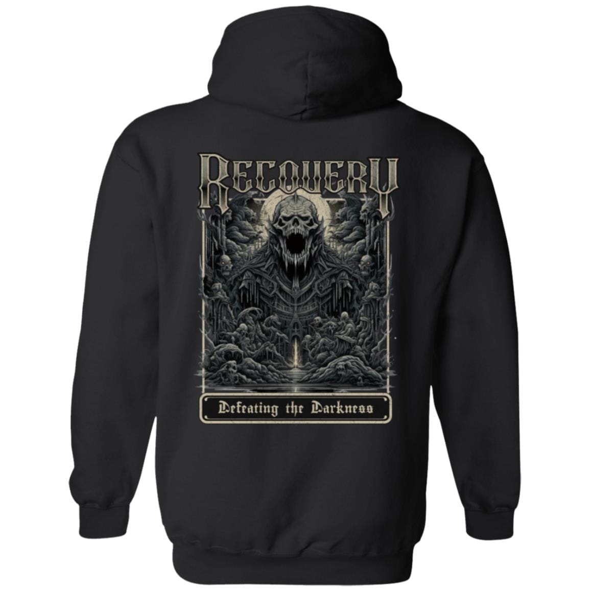 Recovery Zip Hoodie | Inspiring Sobriety | Defeating The Darkness