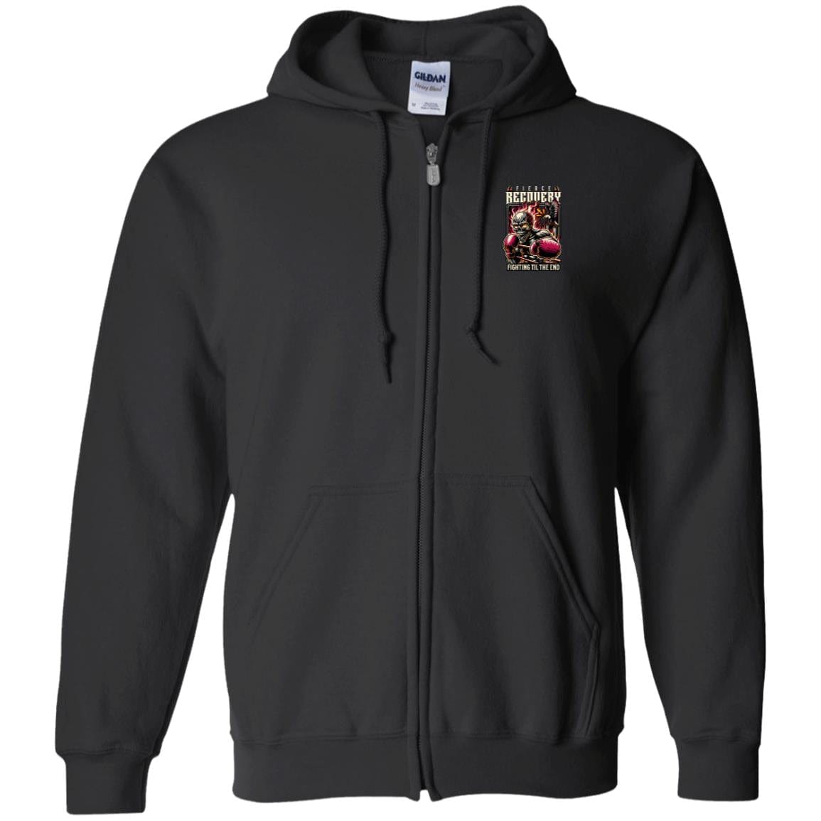 Recovery Zip Hoodie | Inspiring Sobriety | Fierce Recovery