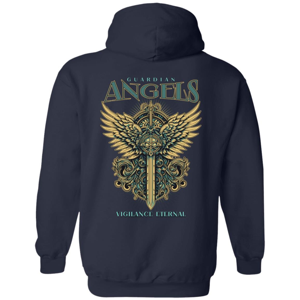 Recovery Zip Hoodie | Inspiring Sobriety | Guardian Angels, Vigilance Eternal