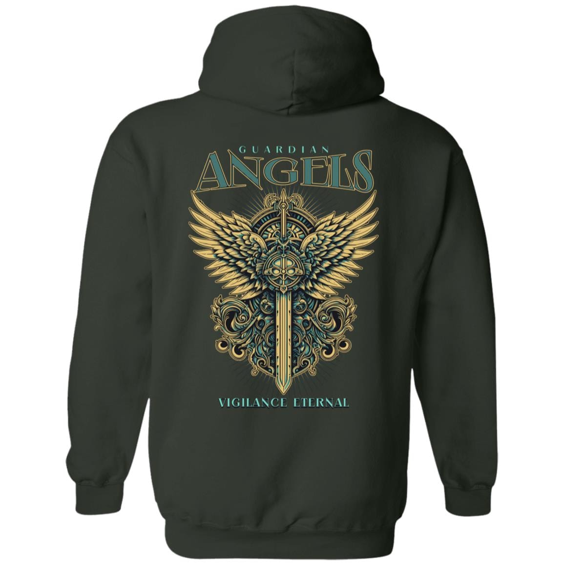 Recovery Zip Hoodie | Inspiring Sobriety | Guardian Angels, Vigilance Eternal