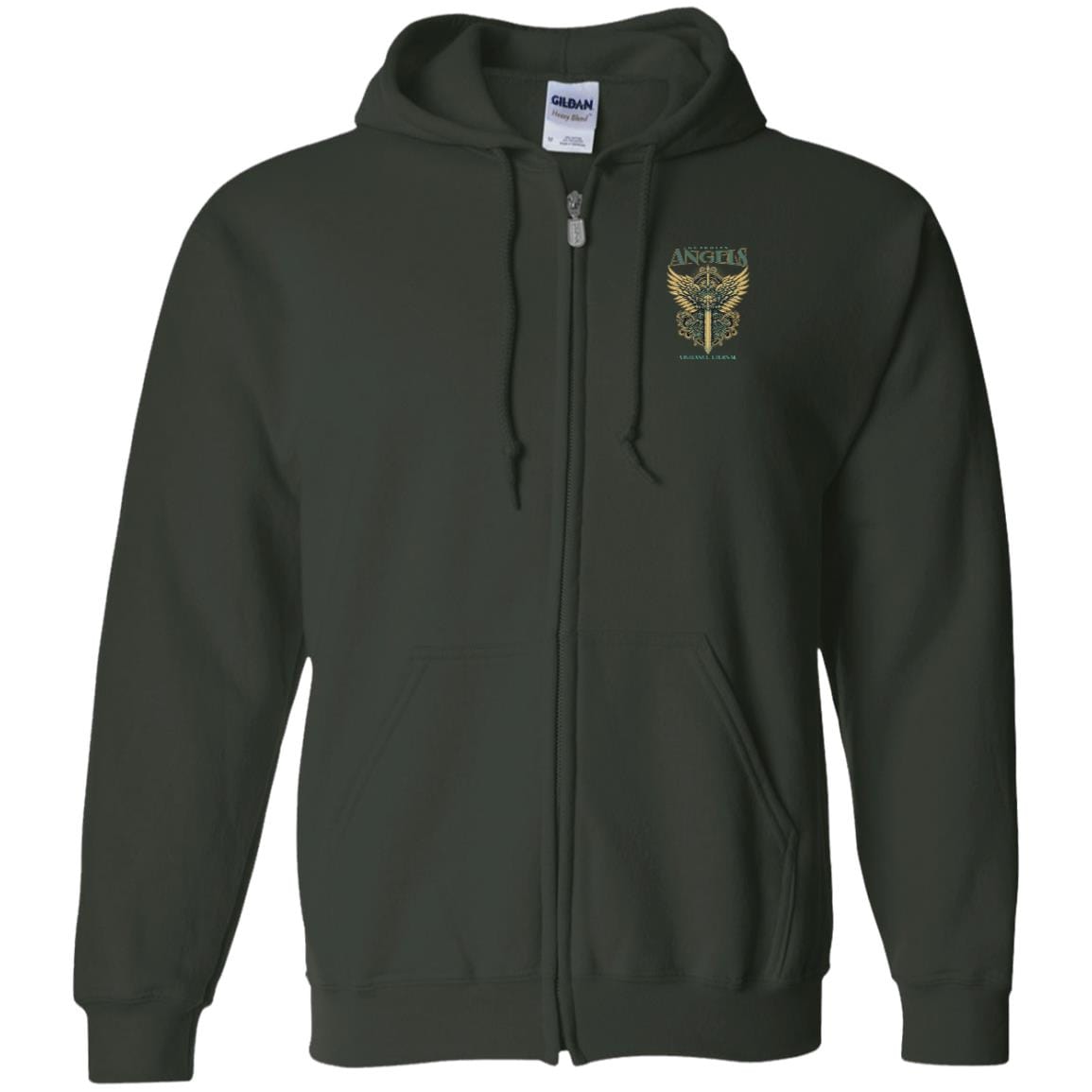 Recovery Zip Hoodie | Inspiring Sobriety | Guardian Angels, Vigilance Eternal