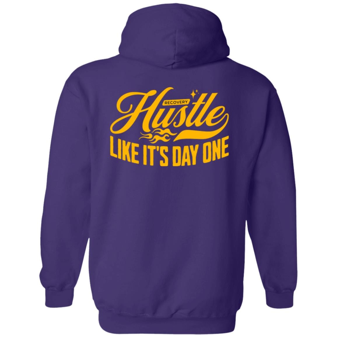 Recovery Zip Hoodie | Inspiring Sobriety | Hustle Like It's Day One