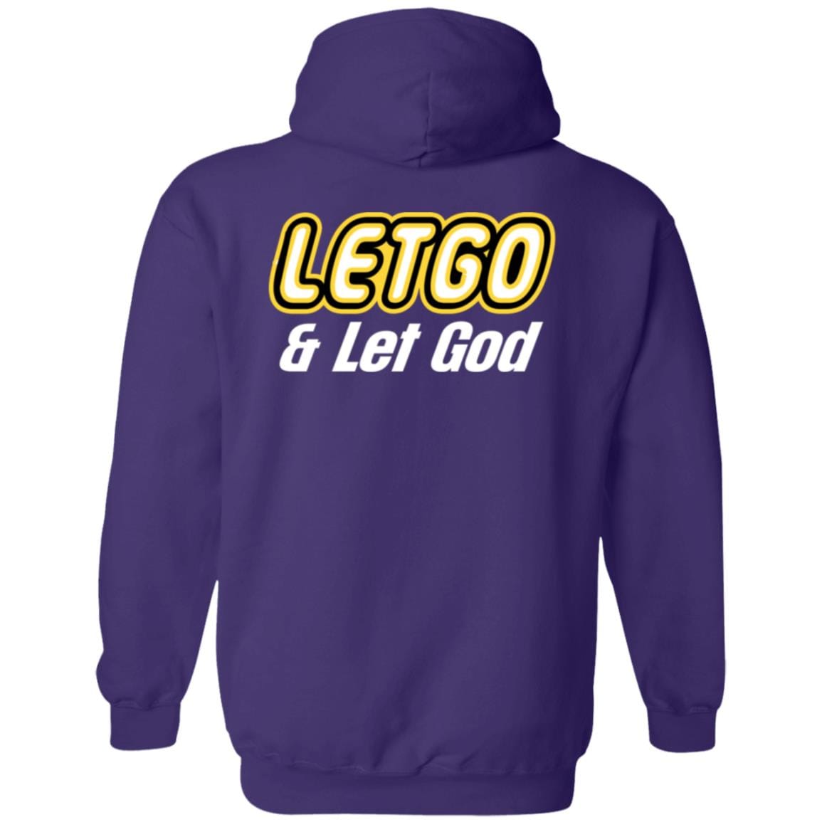 Recovery Zip Hoodie | Inspiring Sobriety | "Letgo" and Let God