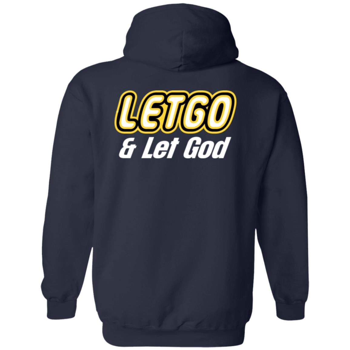 Recovery Zip Hoodie | Inspiring Sobriety | "Letgo" and Let God