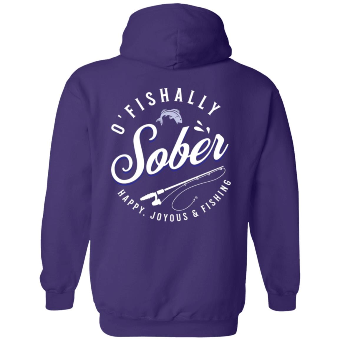 Recovery Zip Hoodie | Inspiring Sobriety | O'Fishally Sober