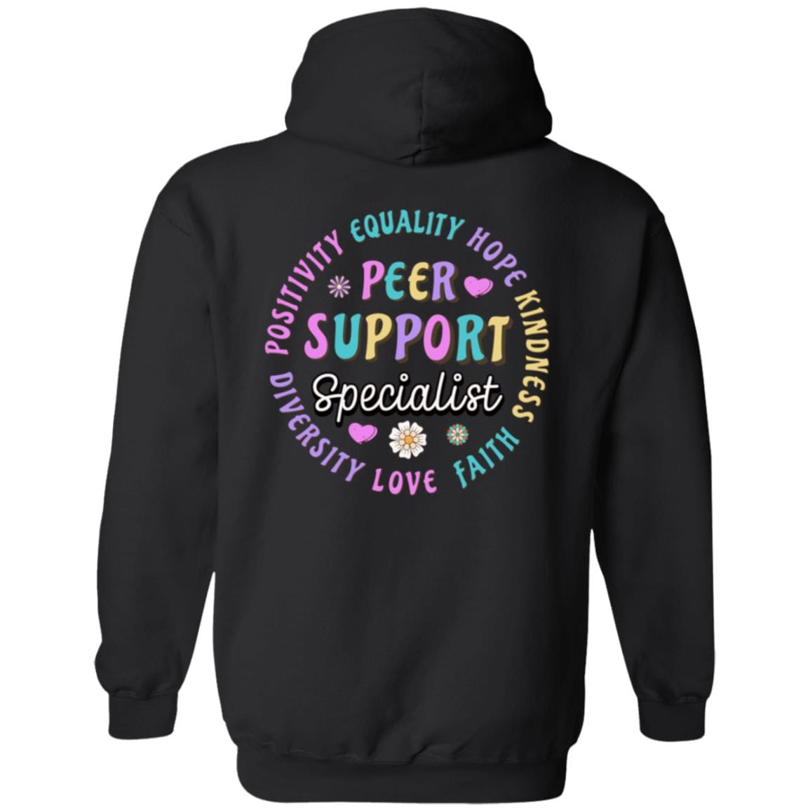 Recovery Zip Hoodie | Inspiring Sobriety | Peer Support Specialist