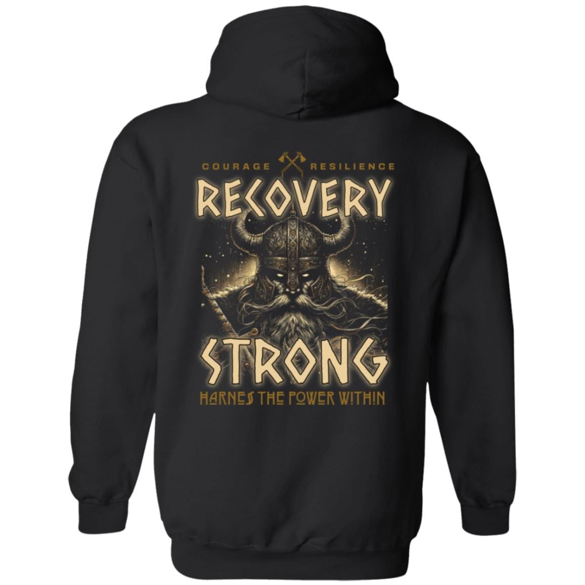 Recovery Zip Hoodie | Inspiring Sobriety | Recovery Strong Warrior