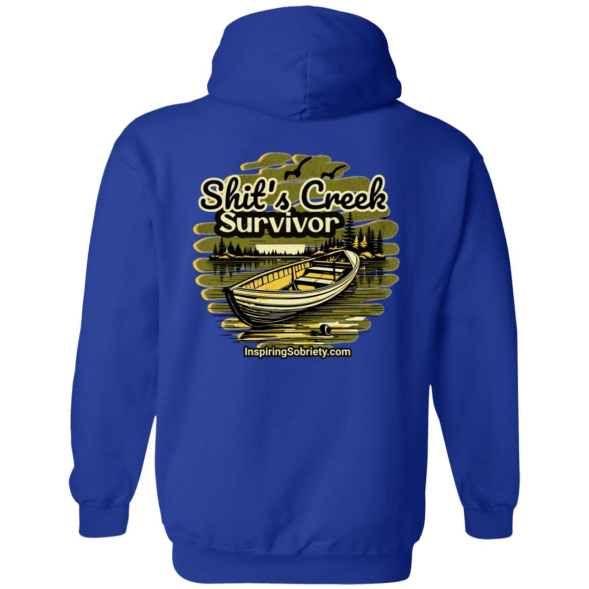 Recovery Zip Hoodie | Inspiring Sobriety | Sh!t's Creek Survivor