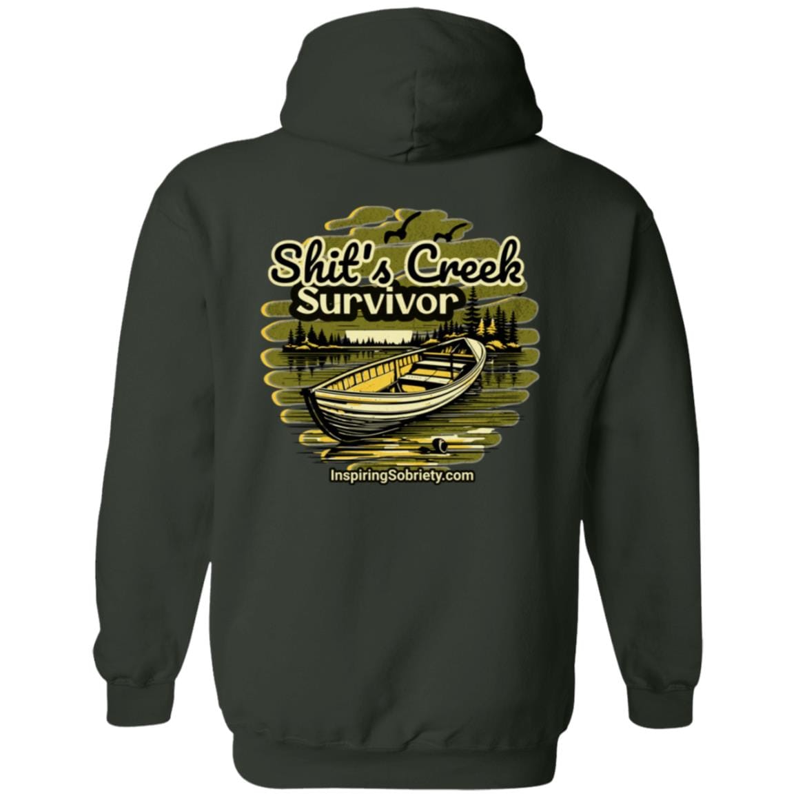 Recovery Zip Hoodie | Inspiring Sobriety | Sh!t's Creek Survivor
