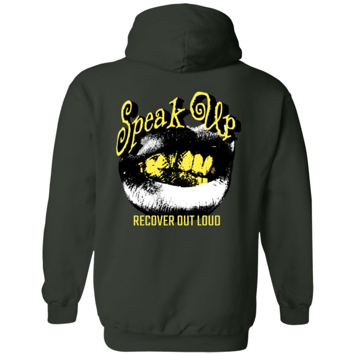 Recovery Zip Hoodie | Inspiring Sobriety | Speak Up, Recover Out Loud