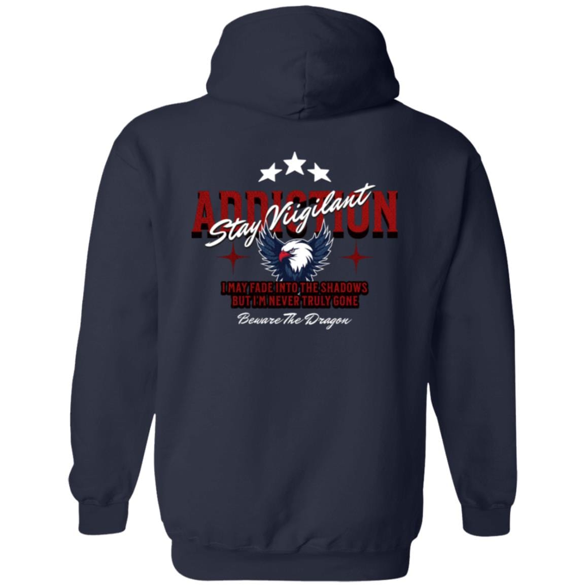 Recovery Zip Hoodie | Inspiring Sobriety | Stay Vigilant