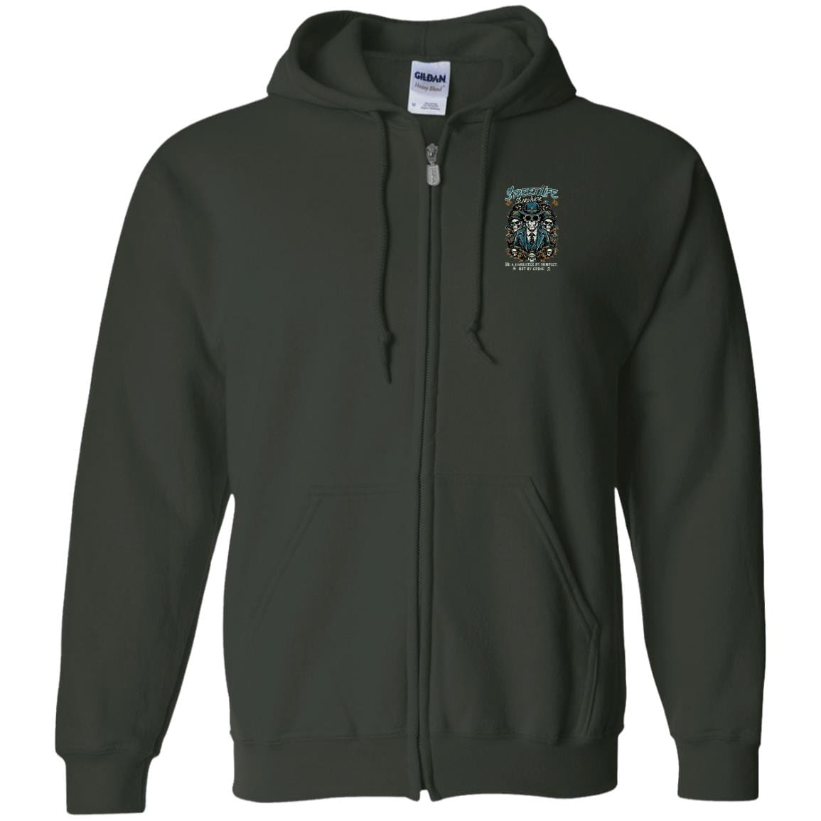 Recovery Zip Hoodie | Inspiring Sobriety | Street Life Survivor
