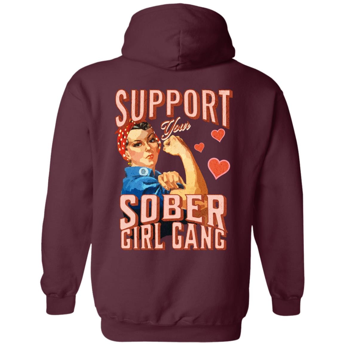 Recovery Zip Hoodie | Inspiring Sobriety | Support Your Sober Girl Gang