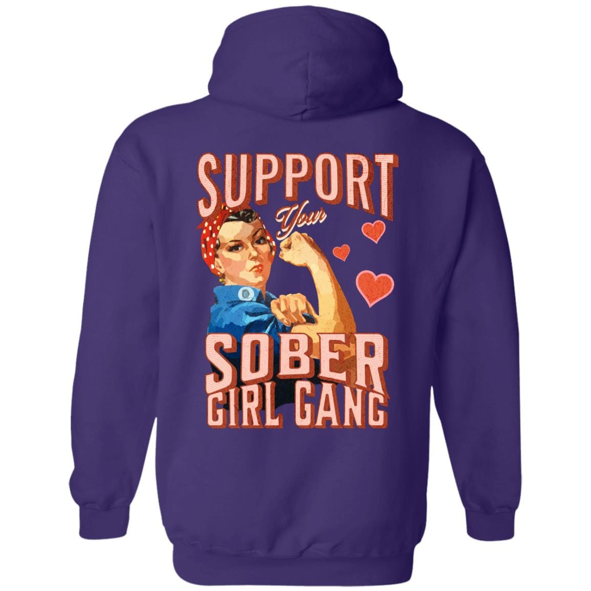 Recovery Zip Hoodie | Inspiring Sobriety | Support Your Sober Girl Gang