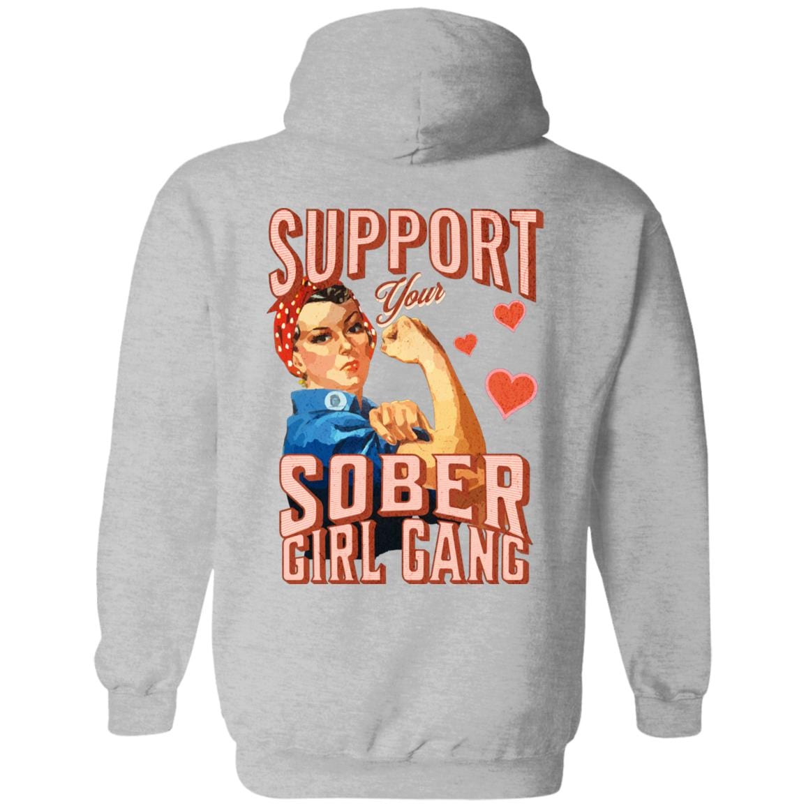Recovery Zip Hoodie | Inspiring Sobriety | Support Your Sober Girl Gang