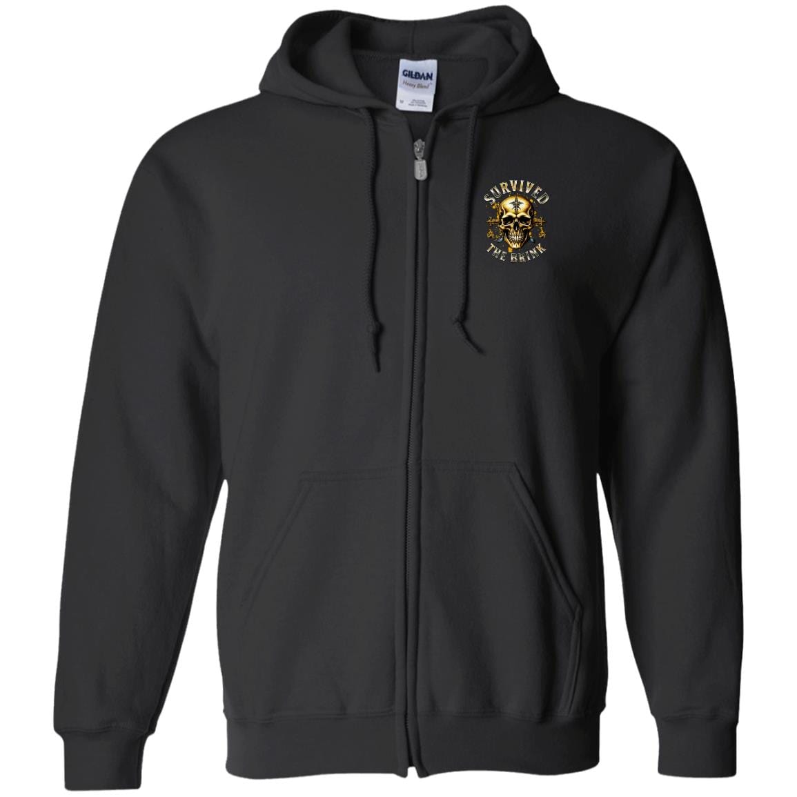 Recovery Zip Hoodie | Inspiring Sobriety | Survived The Brink