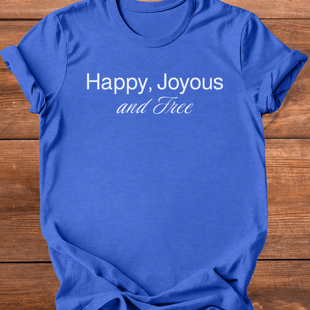 Vintage Blend Recovery T-Shirt | Inspiring Sobriety | Happy, Joyous and Free