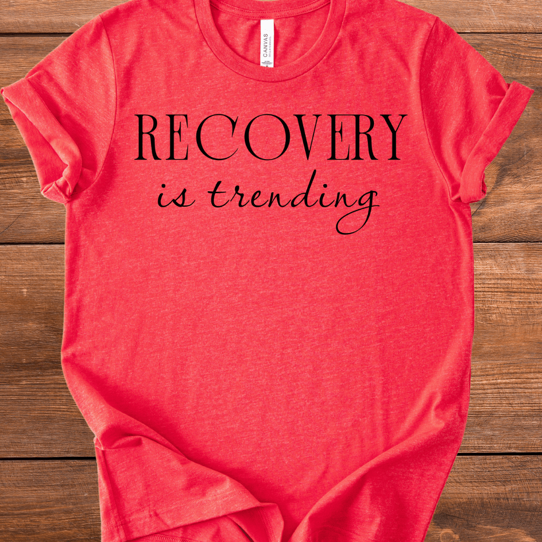 Vintage Blend Recovery T-Shirt | Inspiring Sobriety | Recovery Is Trending