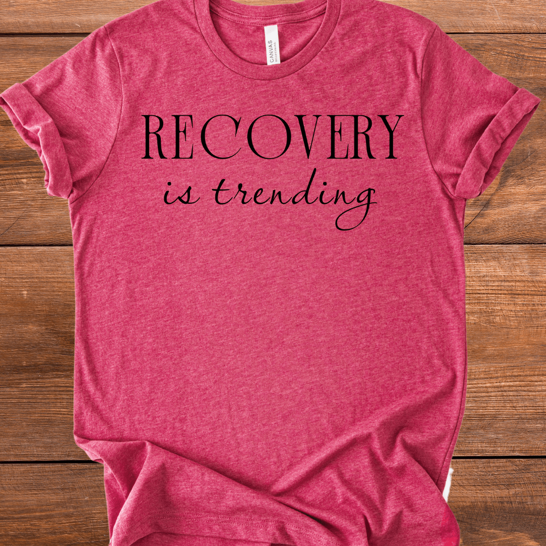 Vintage Blend Recovery T-Shirt | Inspiring Sobriety | Recovery Is Trending