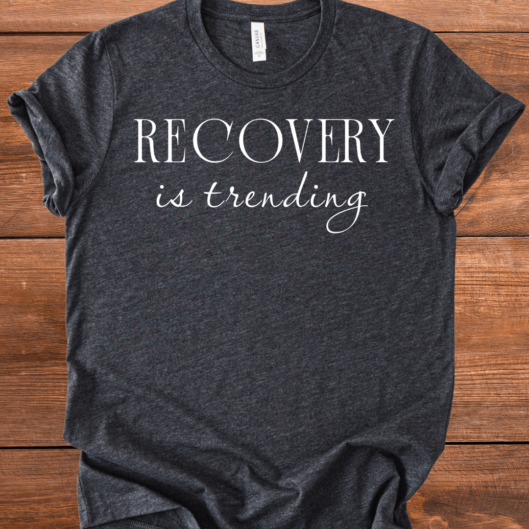 Vintage Blend Recovery T-Shirt | Inspiring Sobriety | Recovery Is Trending