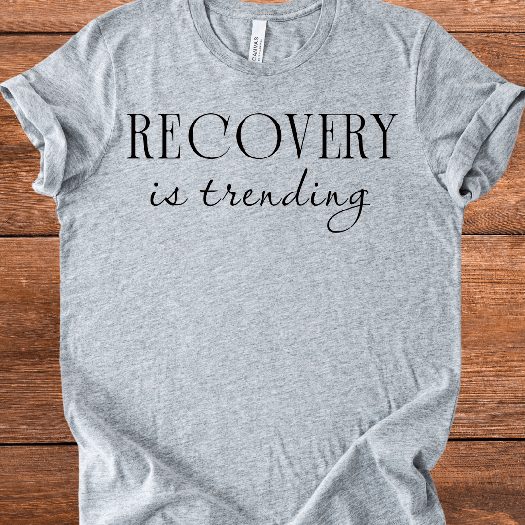 Vintage Blend Recovery T-Shirt | Inspiring Sobriety | Recovery Is Trending