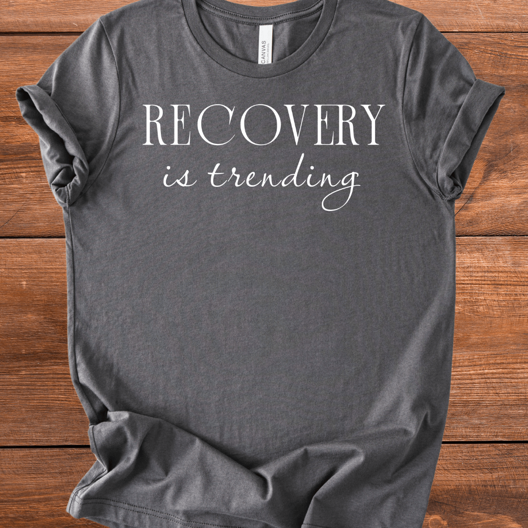 Vintage Blend Recovery T-Shirt | Inspiring Sobriety | Recovery Is Trending