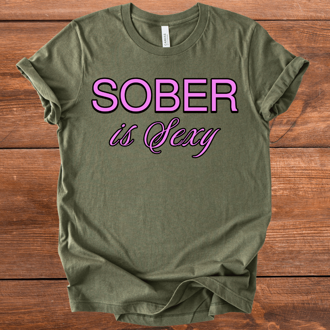 Vintage Blend Recovery T-Shirt | Inspiring Sobriety | Sober Is Sexy